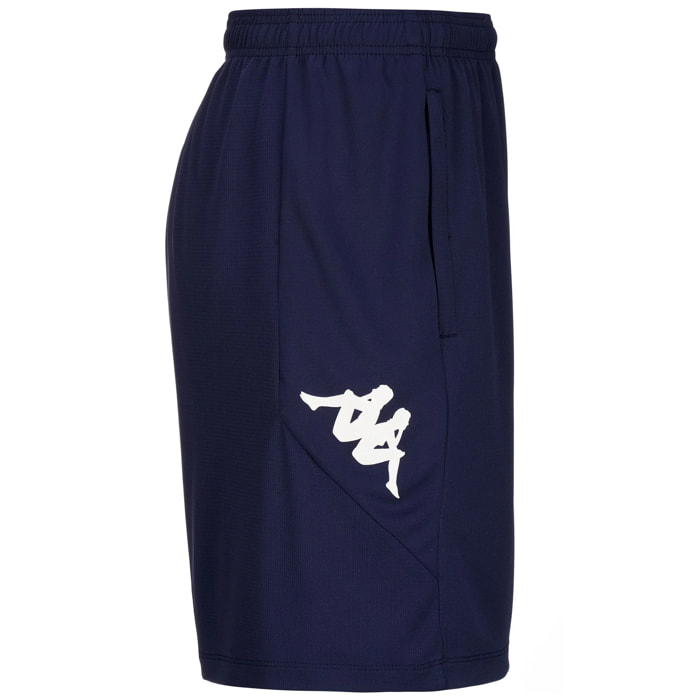 Kappa - Pantaloni Corti Uomo Blu - Kappa4Football Luciozip