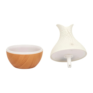 Diffuseur - HOME DECO FACTORY - Tulipe - LED - Blanc