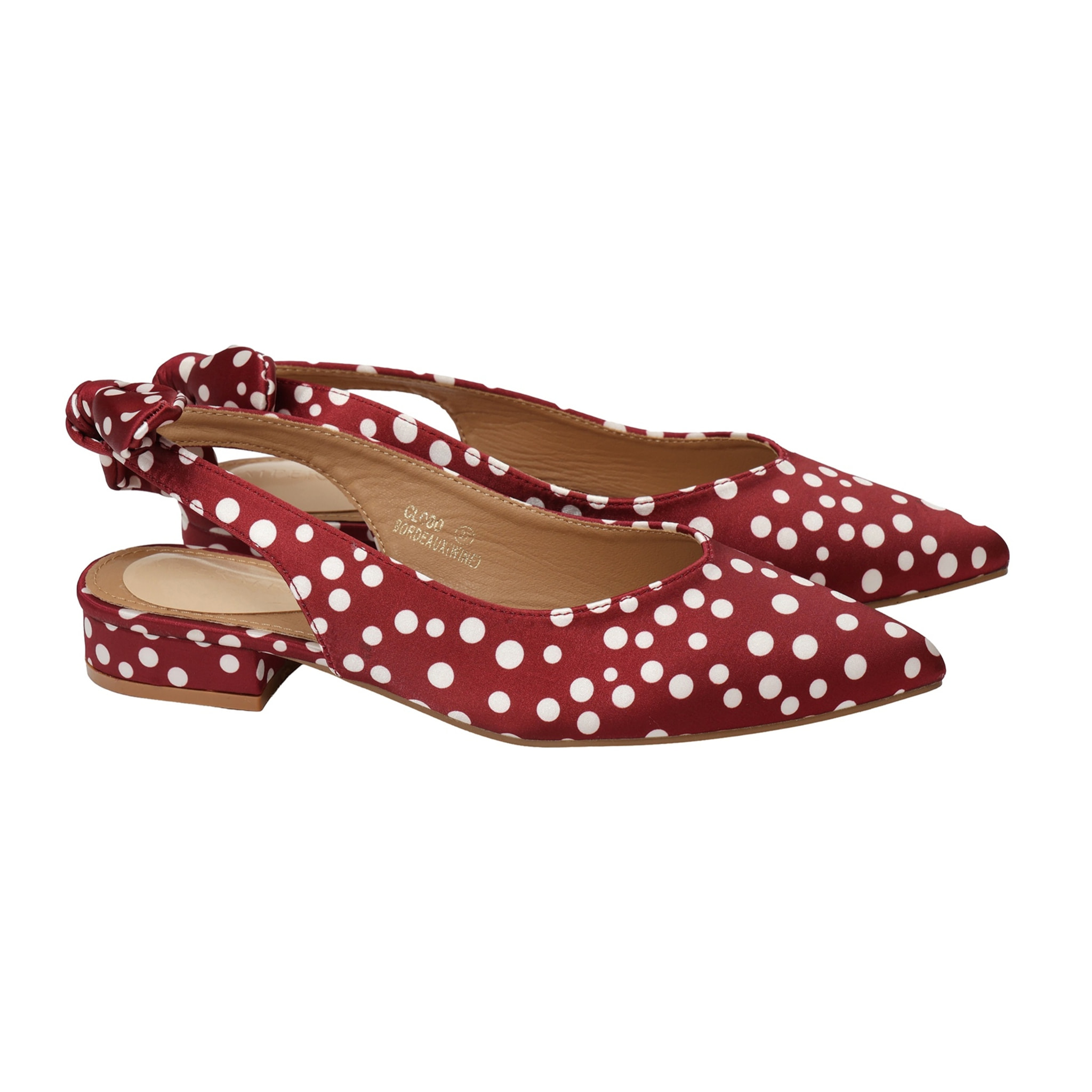 Ballerine pois - tacco 3,0 cm