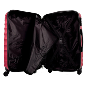 Juego de maletas rígidas 3 piezas en turquesa coral