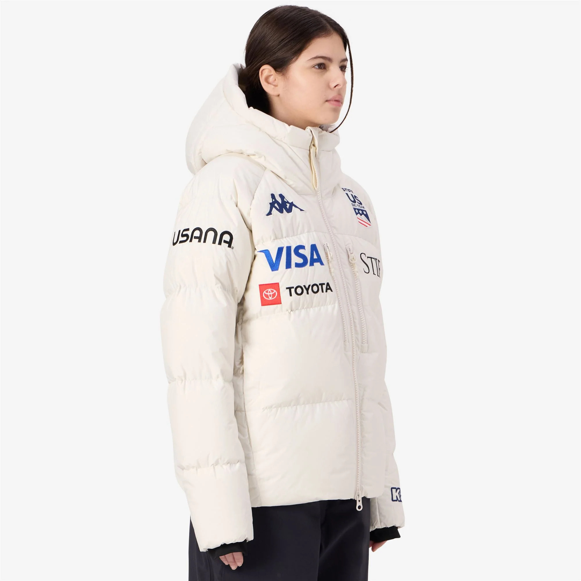 Kappa - Giacche Donna Bianco - 6Cento 668C Us