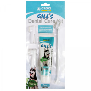 Kit pulizia denti cane - Gill's Dental Care - Croci