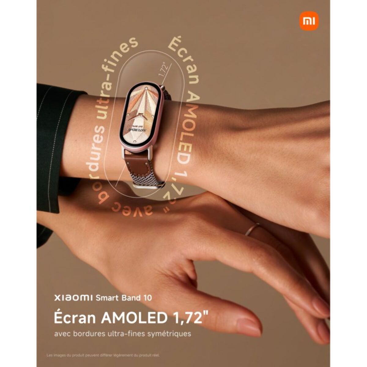 Bracelet connecté XIAOMI Smart Band 10 Noir