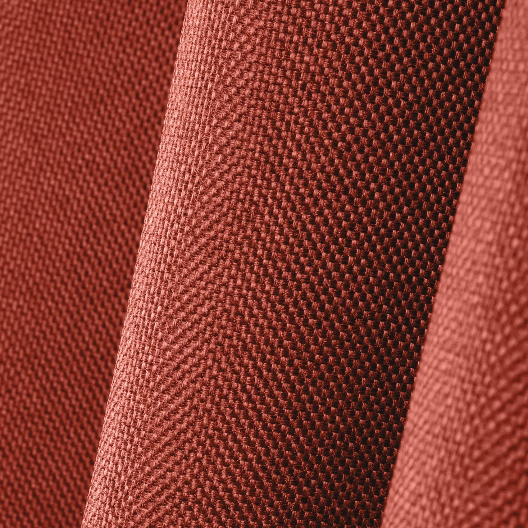 Rideau occultant et isolant doublé de polaire - Terracotta