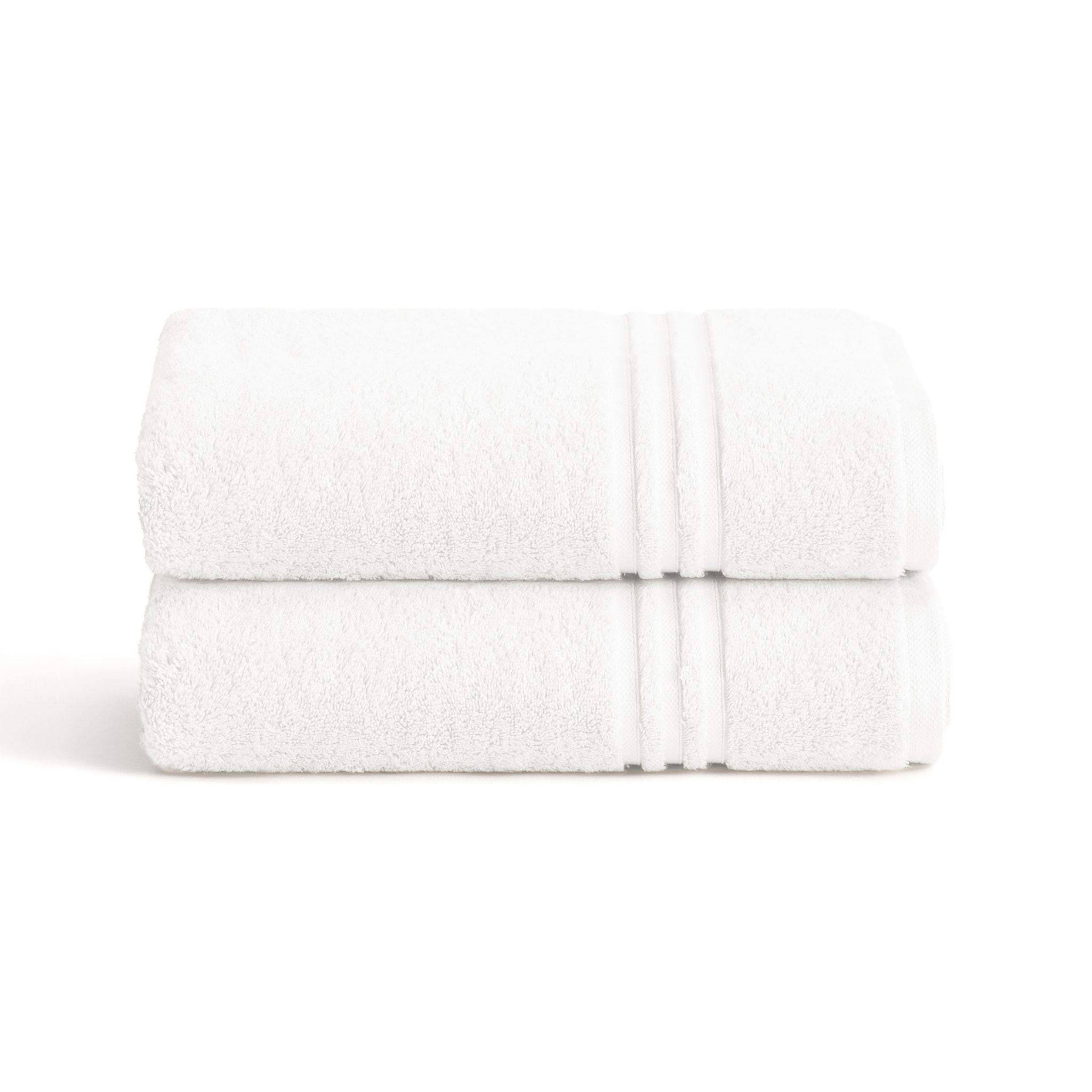 Serviette Éponge 100% Coton Peigné - 700 g/m2 BLANC
