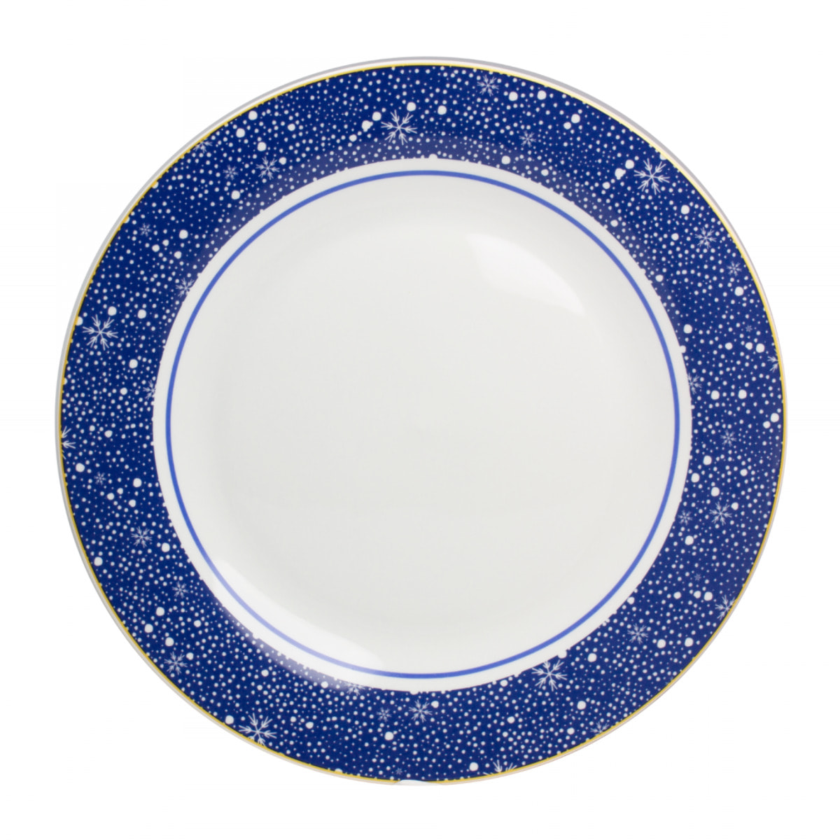 Lot de 6 grandes assiettes, CIRCUS