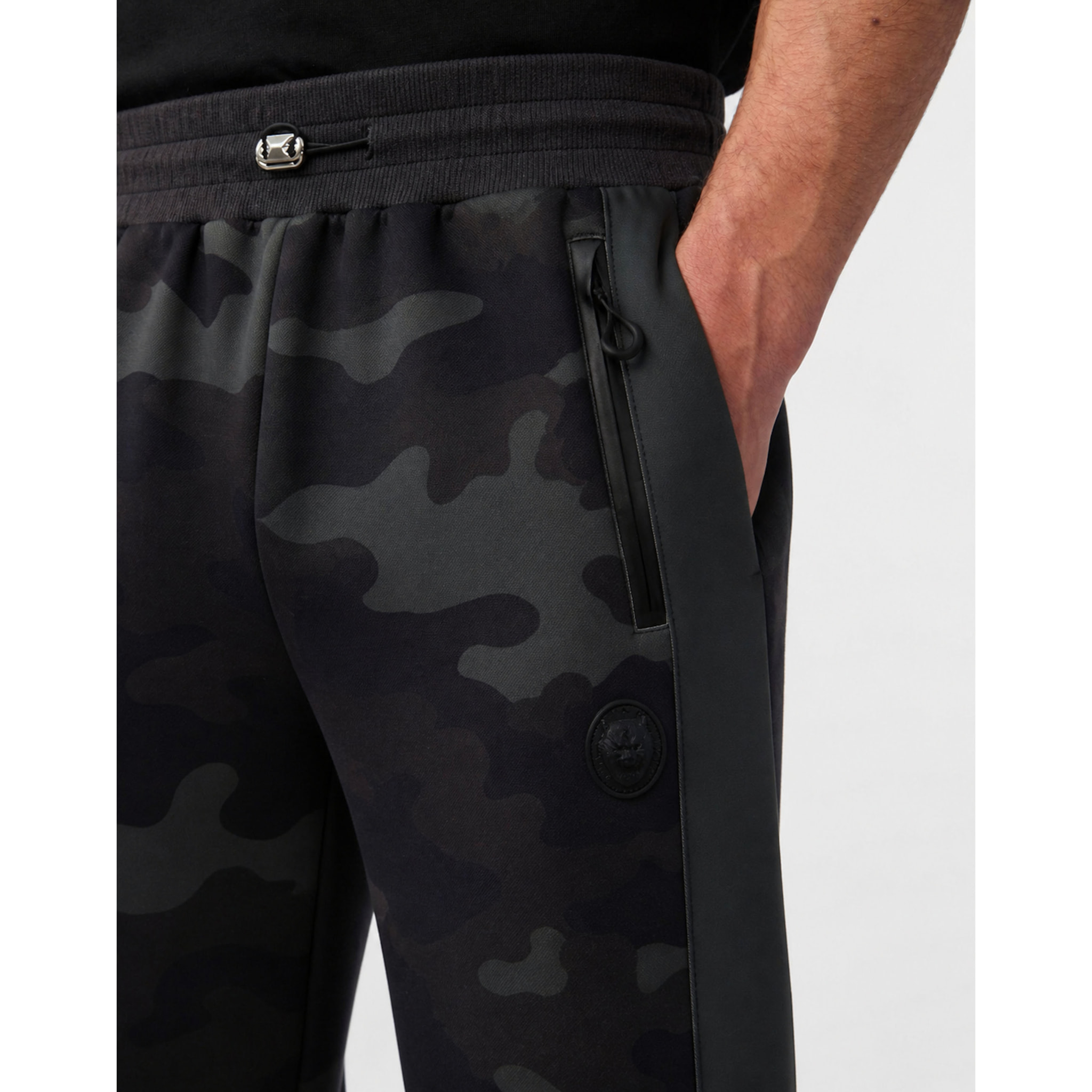 PLEIN SPORT Pantaloni da jogging CAMOUFLAGE