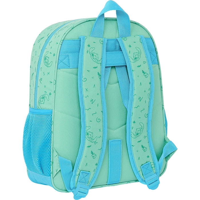 Mochila junior adapt.carro stitch "aloha"