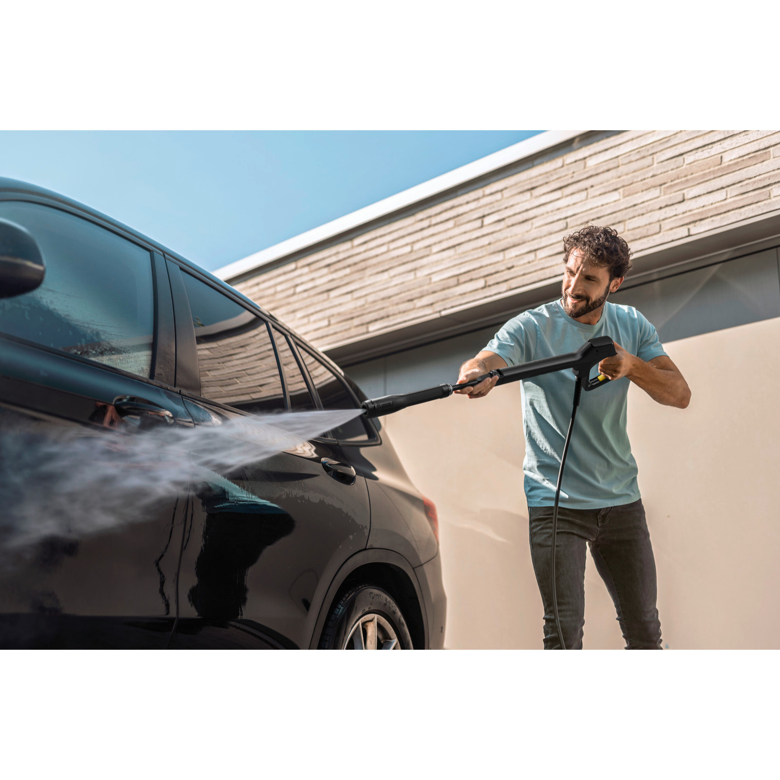 Nettoyeur haute pression Karcher K 7 WCM FJ Home - Pression 180 bar- Débit 600 l/h- rotabuse- canon à mousse- Kit Home inclus
