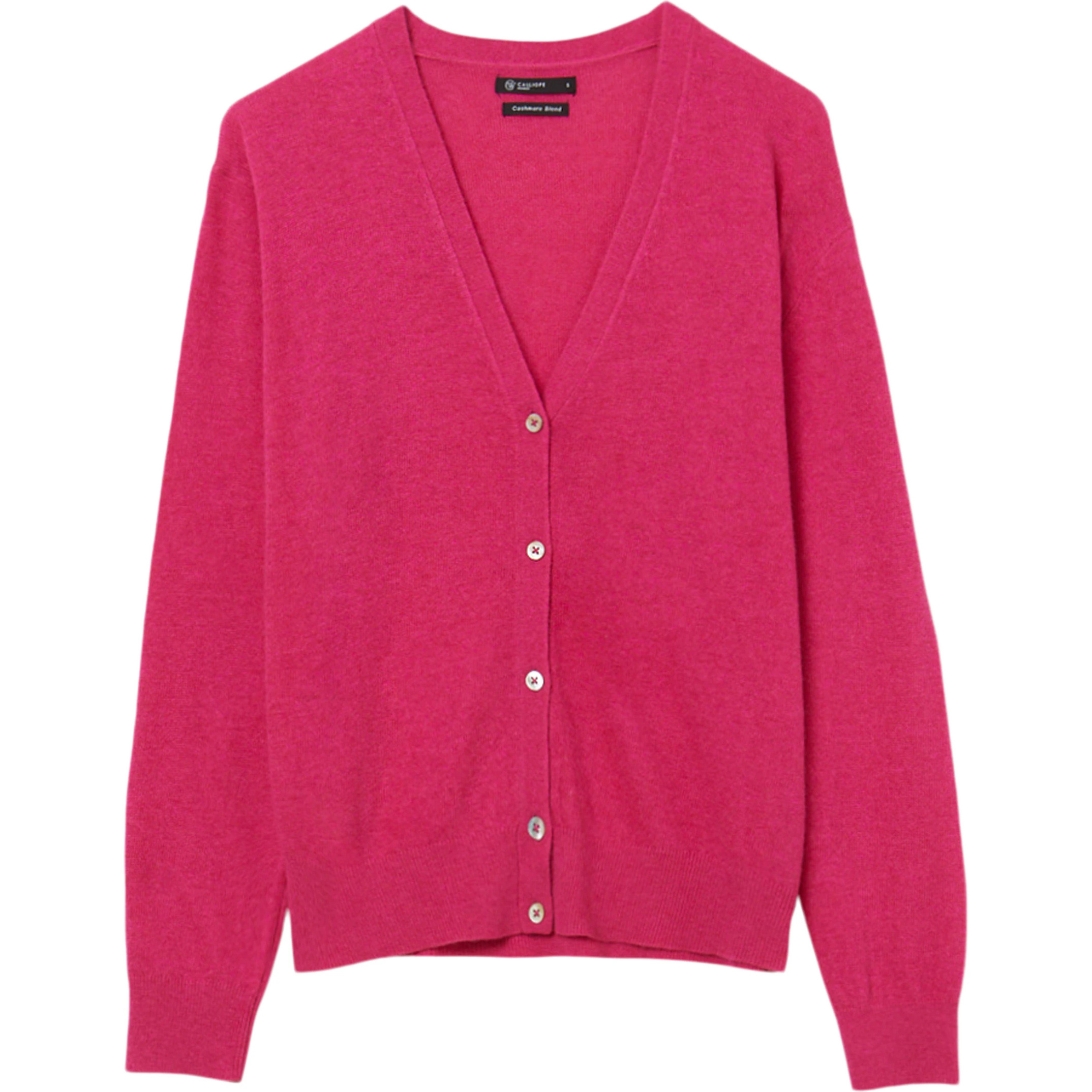 Cardigan in misto lana cashmere