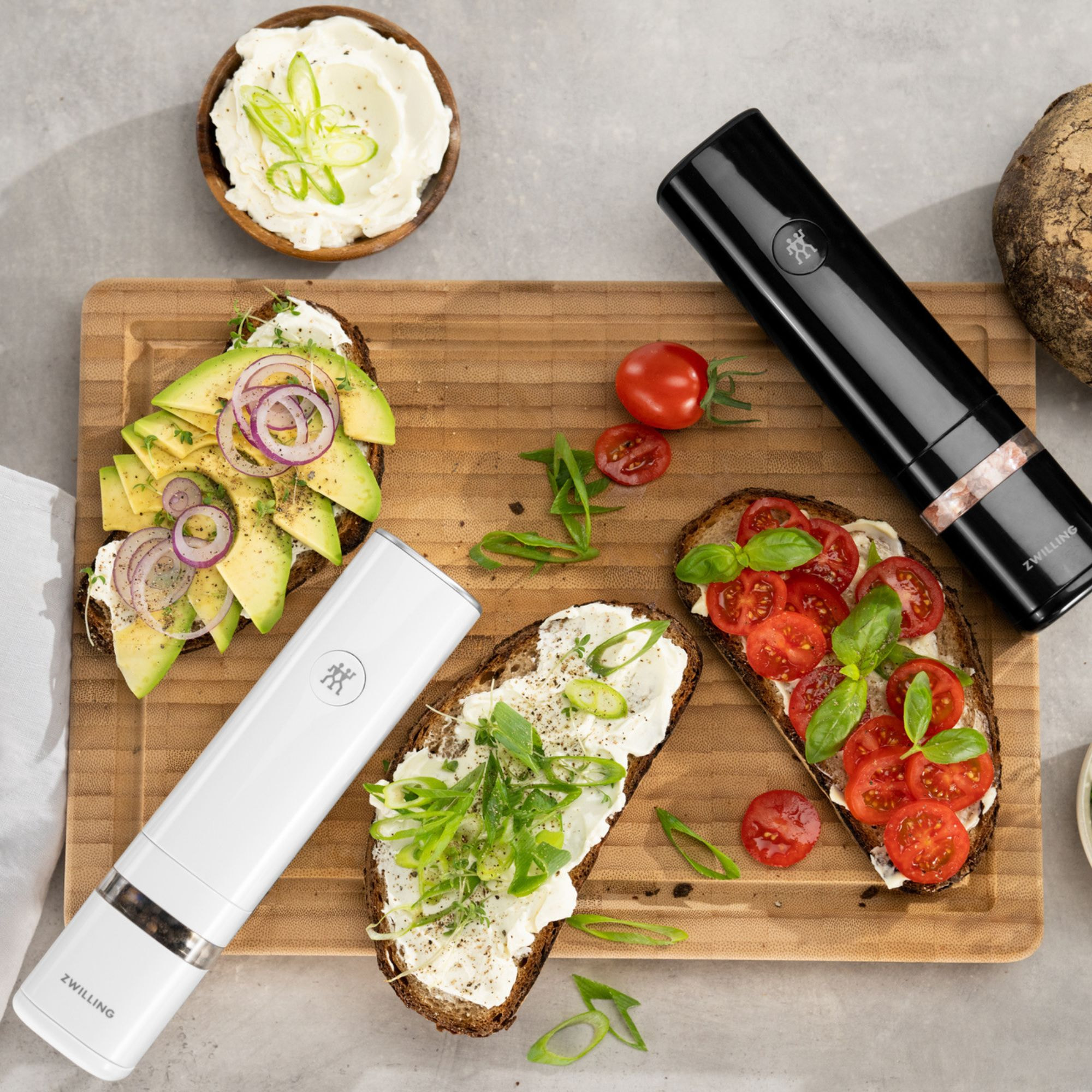 Set de deux moulins électriques, 2-pcs