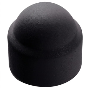 Caches écrous hexagonaux Noirs - Ø 10 mm - BTE 100 - ACTON - 8560010