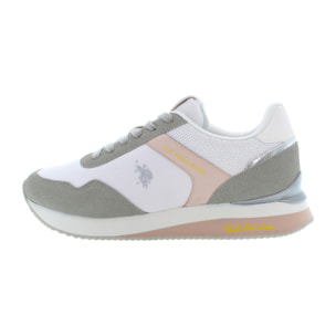 Sneakers U.S. Polo Assn White-Nude