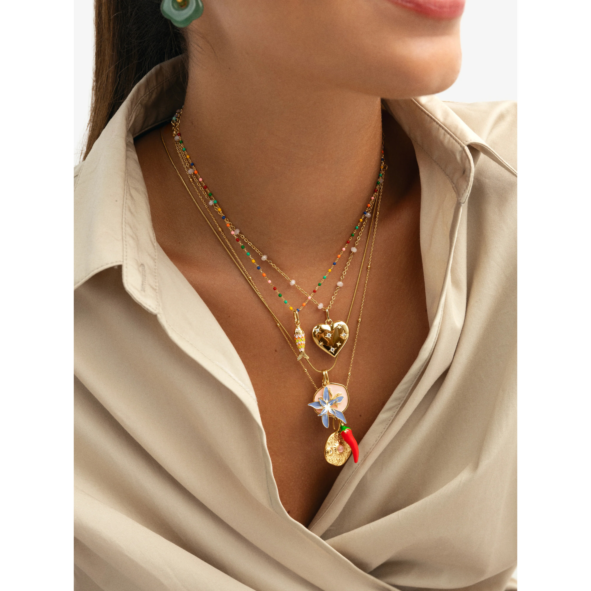 Charm Amore Placcato Oro