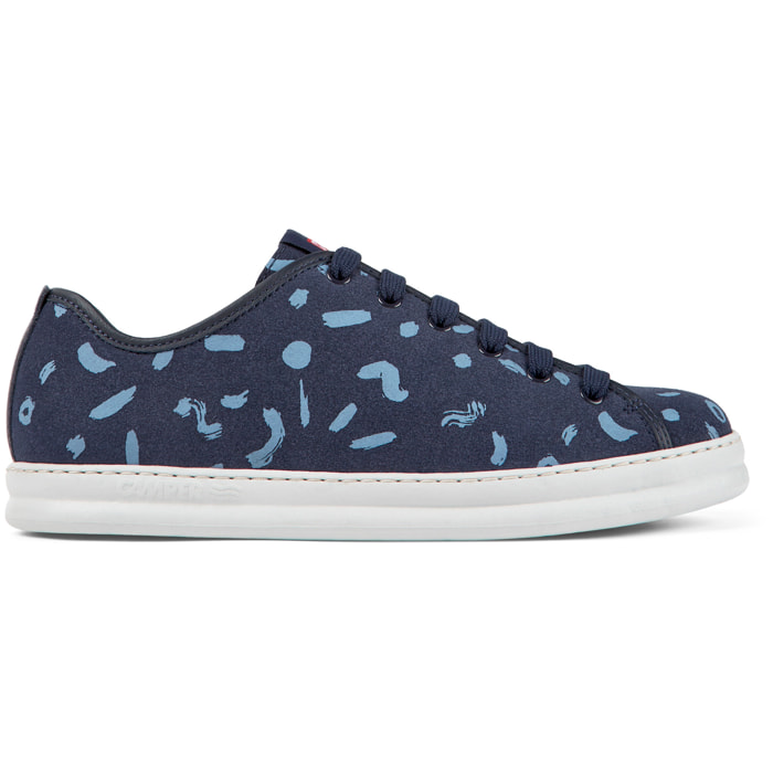 Sneakers - CAMPER Runner Four - Blu - Pelle nabuk