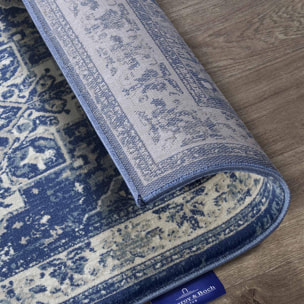 Tapis d'orient, motif oriental, zymi, anti perte de fibre