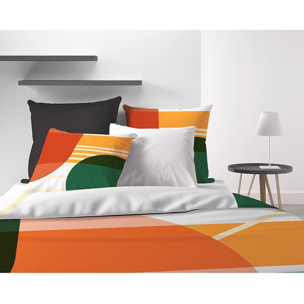 Parure Housse De Couette 3pcs 100% coton 47fils Zoom