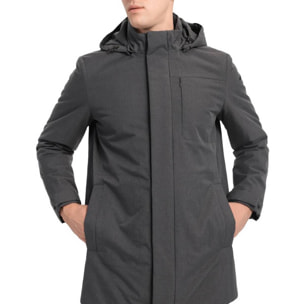 Abrigos Hombre de la marca GEOX  modelo M KAVEN LONG JKT GRIS