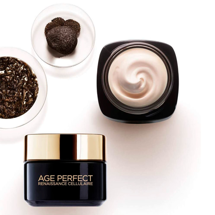 Crema Viso Rivitalizzante Age Perfect Renaissance Cellulaire SPF15 con Tartufo Nero e Tè Fermentato - Barattolo da 50ml