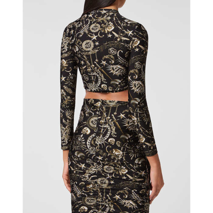 PHILIPP PLEIN Ls Top SCORPION