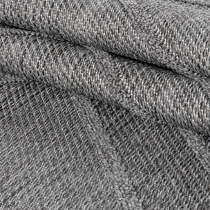PATARA - Tapis intérieur/extérieur motif géométrique gris - PAT4954GRI