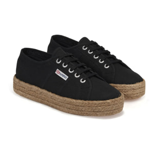 Scarpe da donna Superga Nero 2730 ROPE