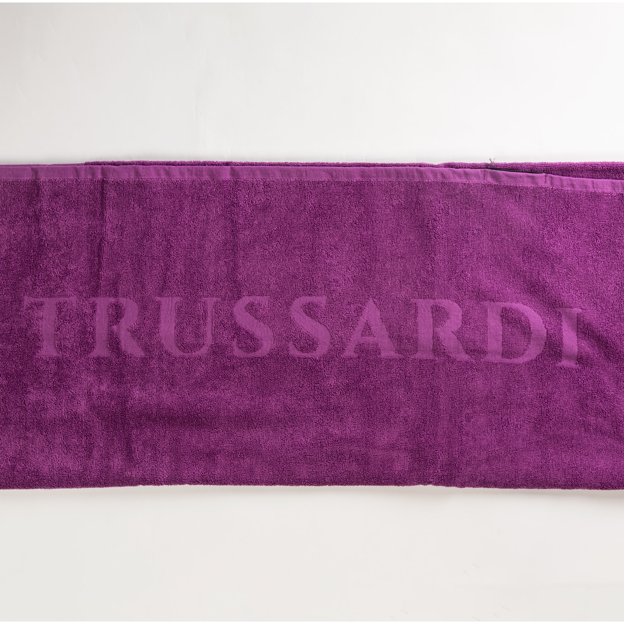 TRUSSARDI telo mare unisex purple