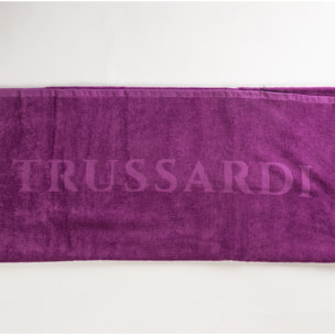 TRUSSARDI telo mare unisex purple