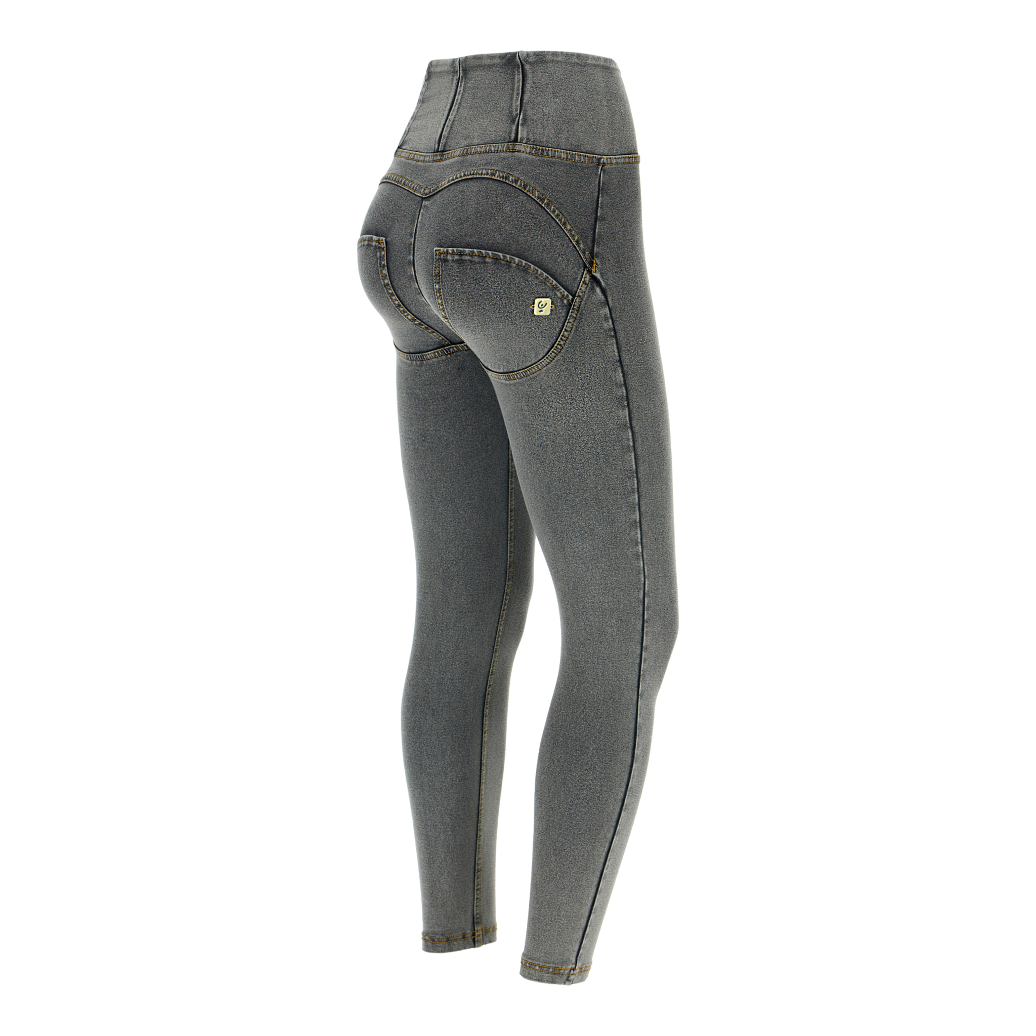 Jeggings push up WR.UP® 7/8 superskinny vita alta con zip