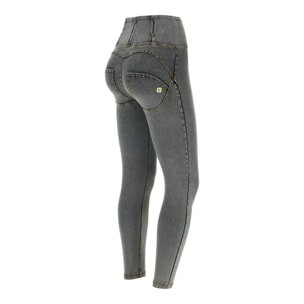 Jeggings push up WR.UP® 7/8 superskinny vita alta con zip