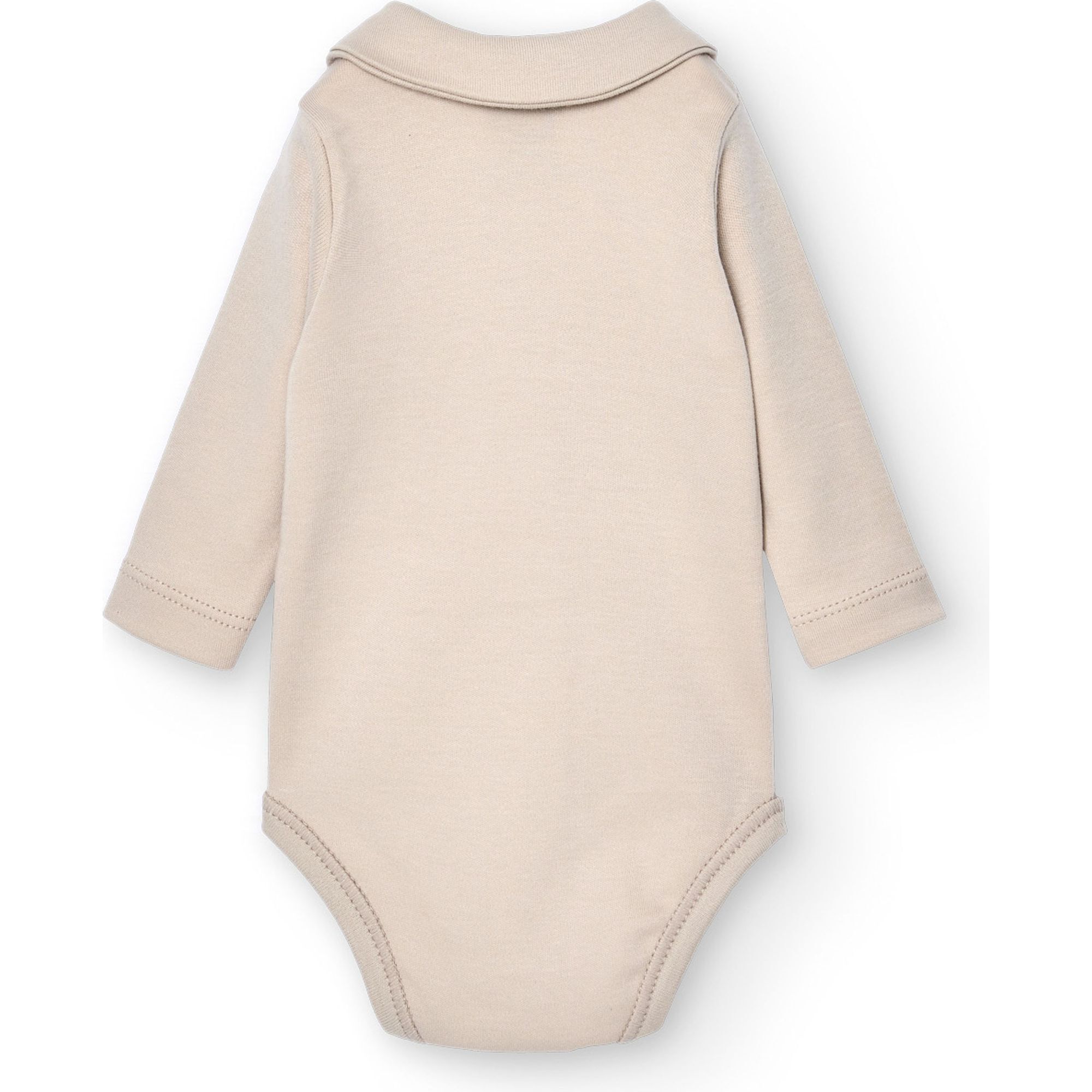 Body bebé manga larga cuello pico