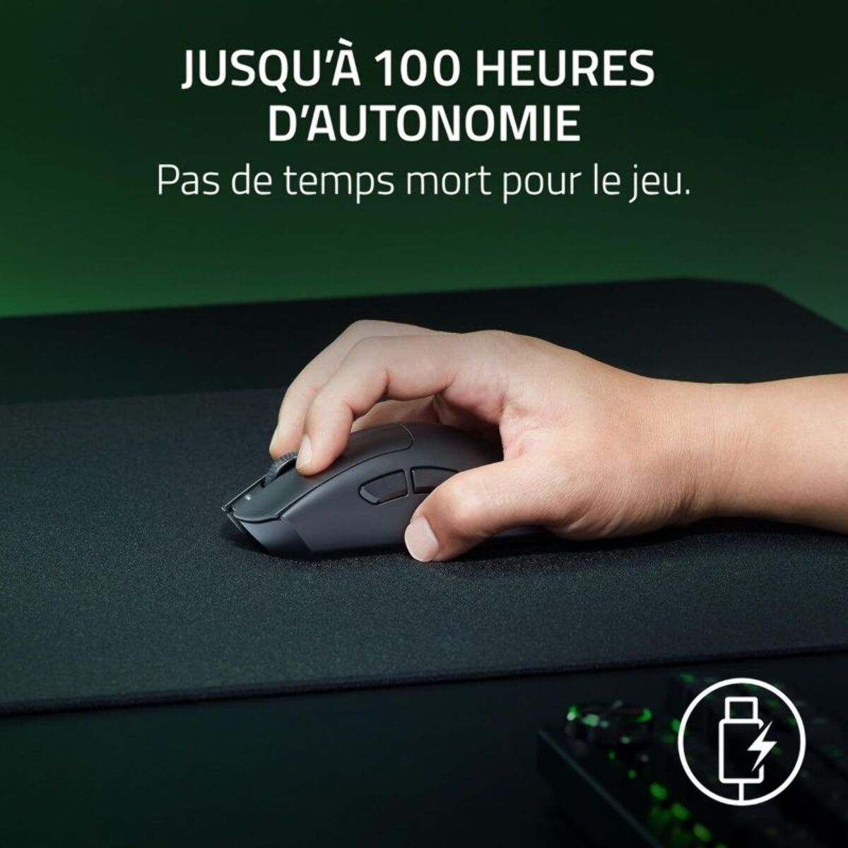 Souris Gamer Sans Fil RAZER DEATHADDER V3 HYPERSPEED