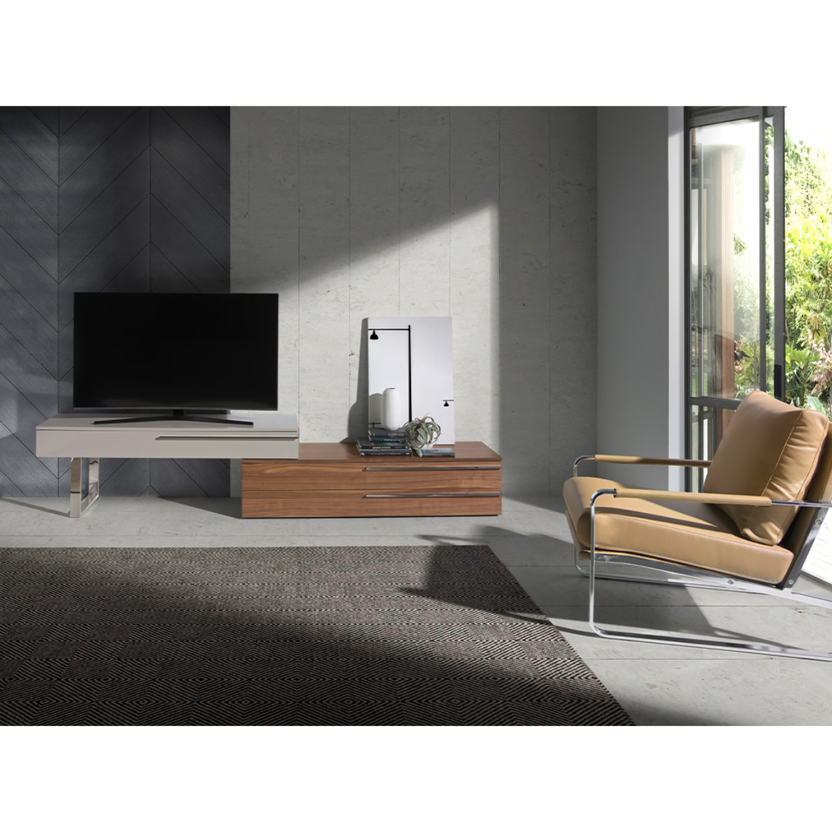 Mueble TV Angel Cerda de DM 152x45x53cm