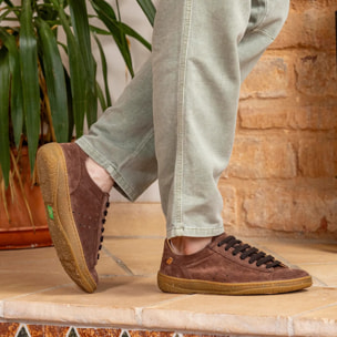 Zapatos N5395 SILK SUEDE TAUPE /AMAZONAS color Taupe