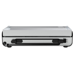 Plancha électrique LAGRANGE Pro 65L noir 2 brûleurs à poser, 65x40 cm + kit d'accessoires