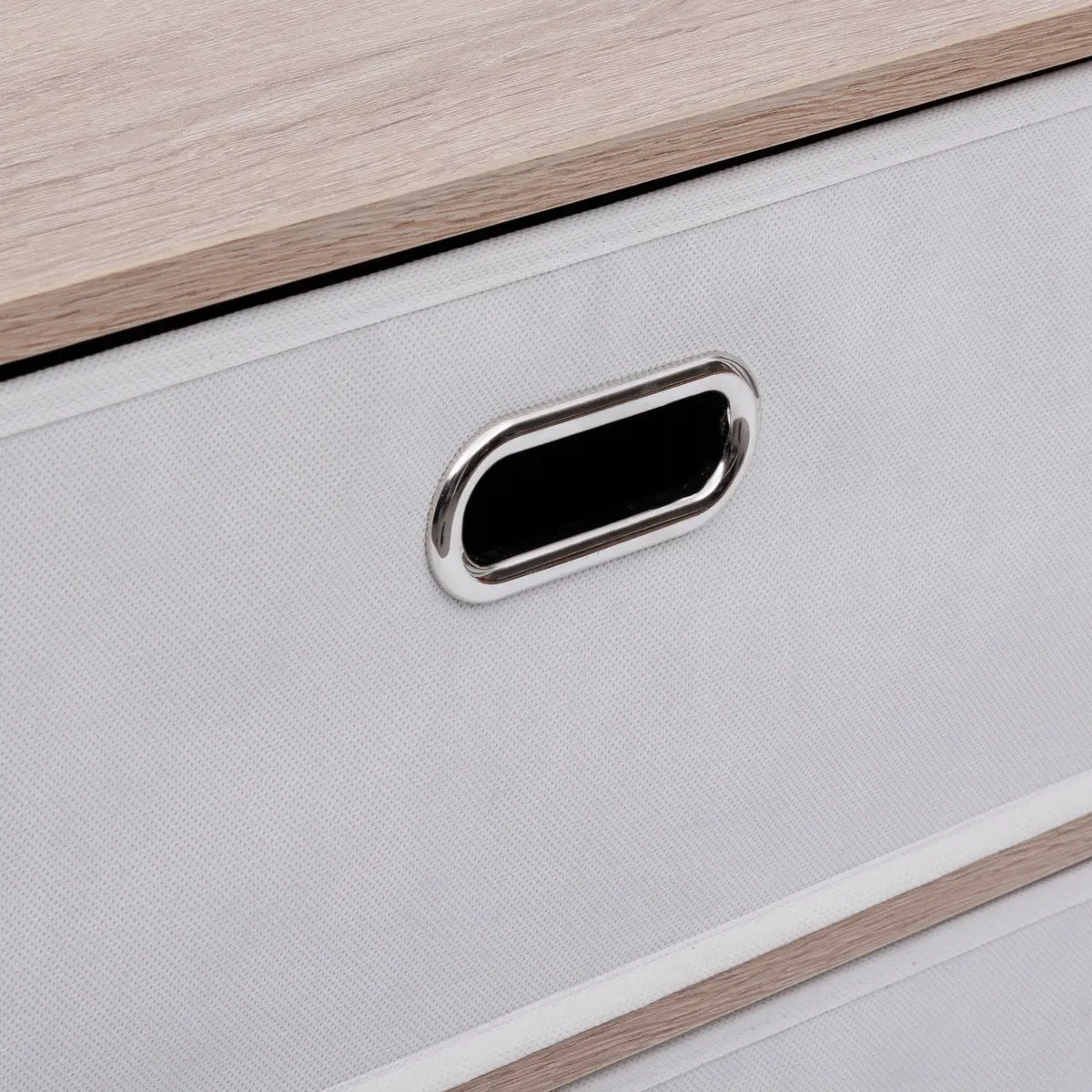 Commode 5 tiroirs Dress Up bois clair