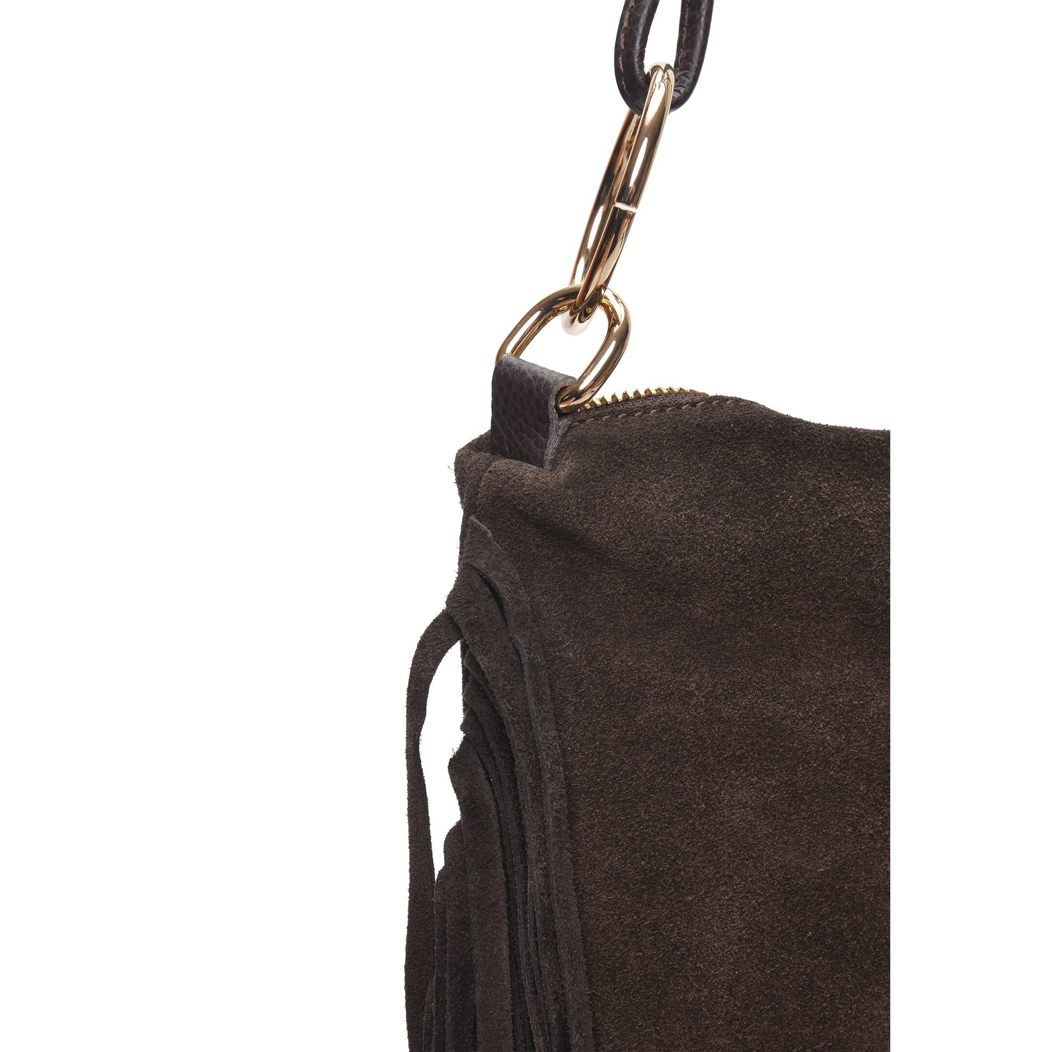 Borsa a tracolla Anna Luchini Marrone