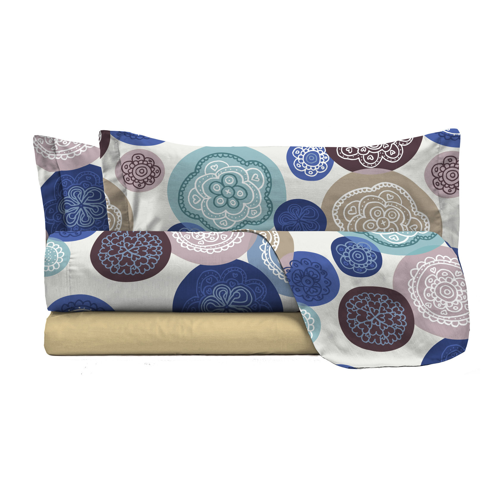 COMPLETO LETTO FANTASY, 100% Microfibra - MURRINE
