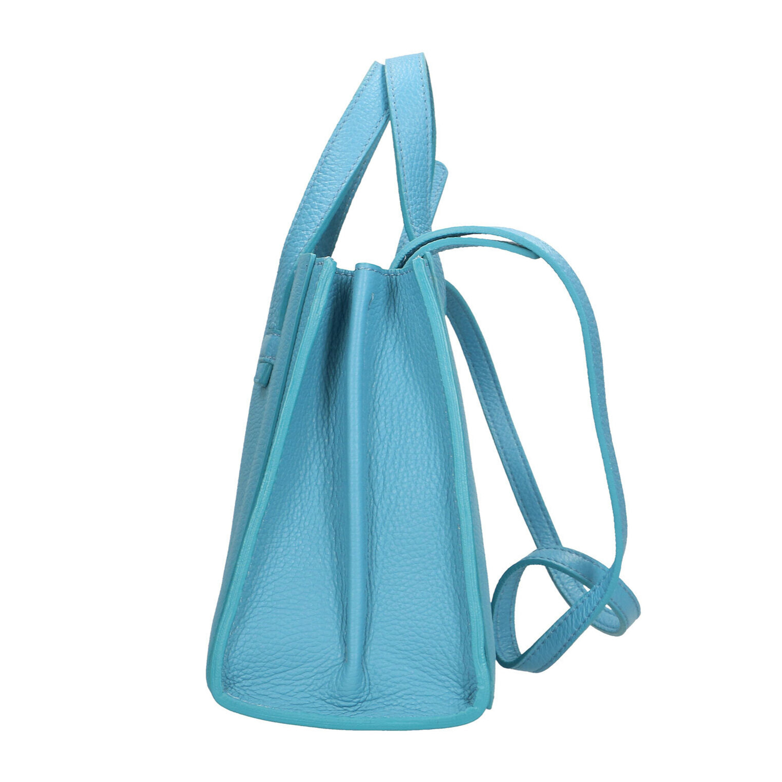 Borsa a mano da donna In Vera pelle Made in Italy 23x20x13 cm