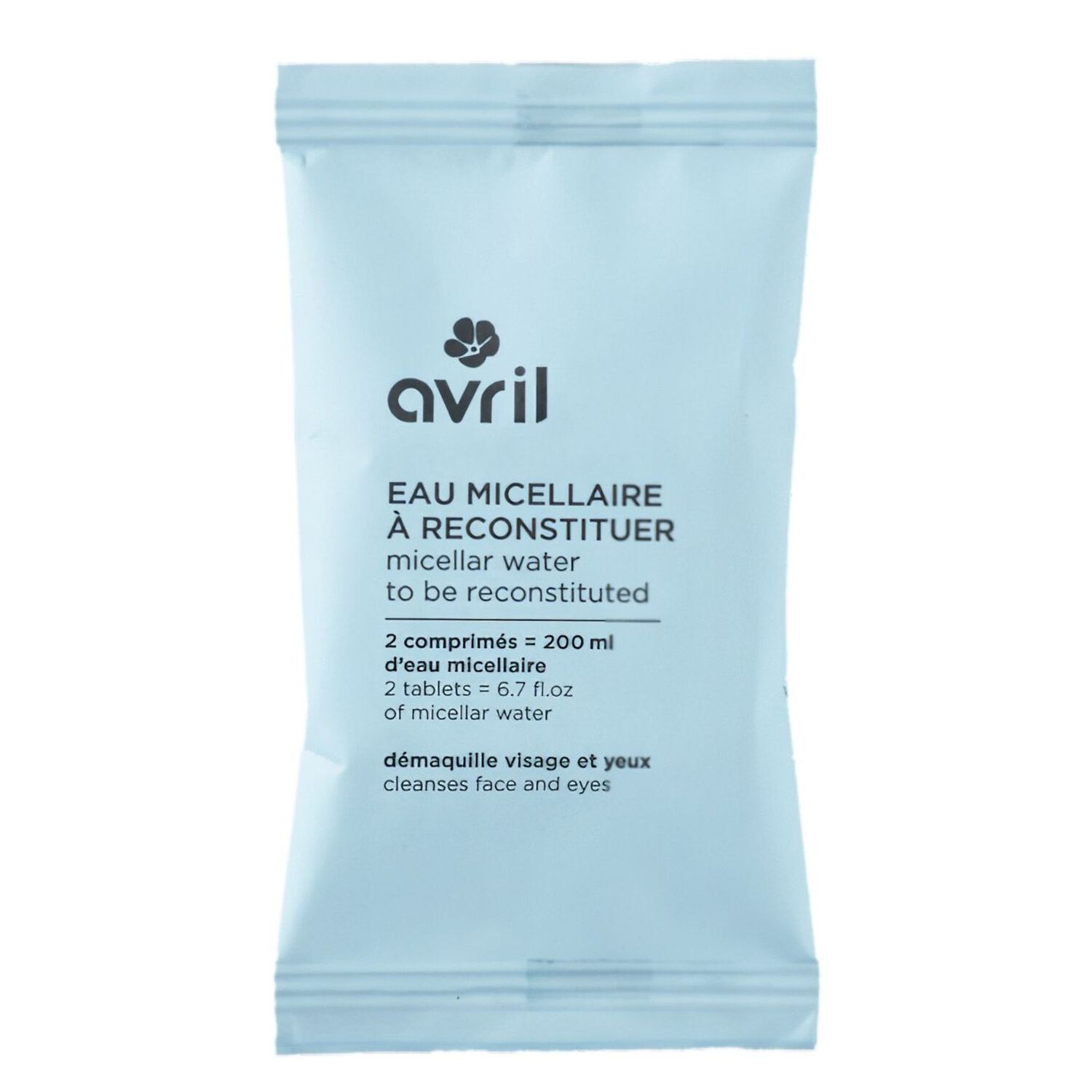 Eau Micellaire à Reconstituer - 2 Comprimés Démaquillant Visage et Yeux