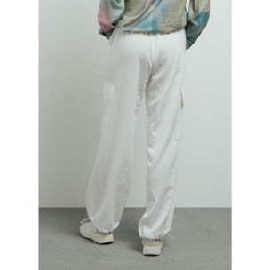 PANTALONE BIANCO CONBIPEL