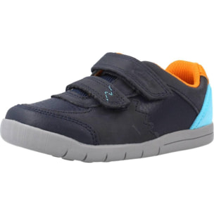 Zapatillas Niño de la marca CLARKS  modelo REX QUEST T AZUL