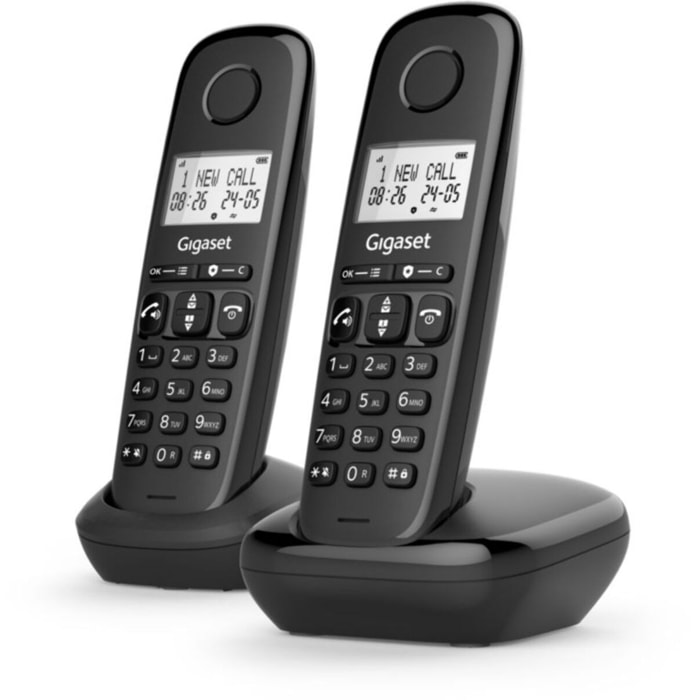 Téléphone sans fil GIGASET BASIC 100 DUO
