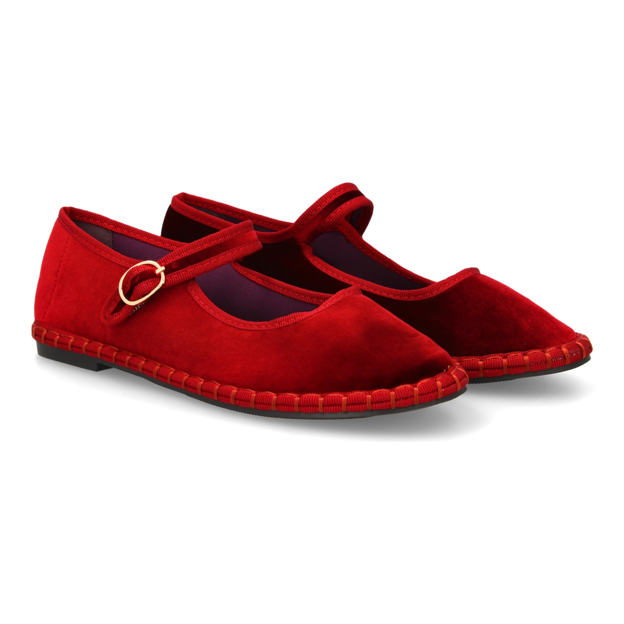 Bailarina con estampado liso para mujer.