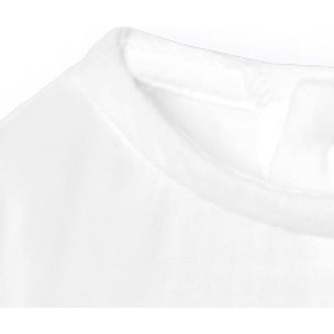 Body bebé manga larga bambula botones