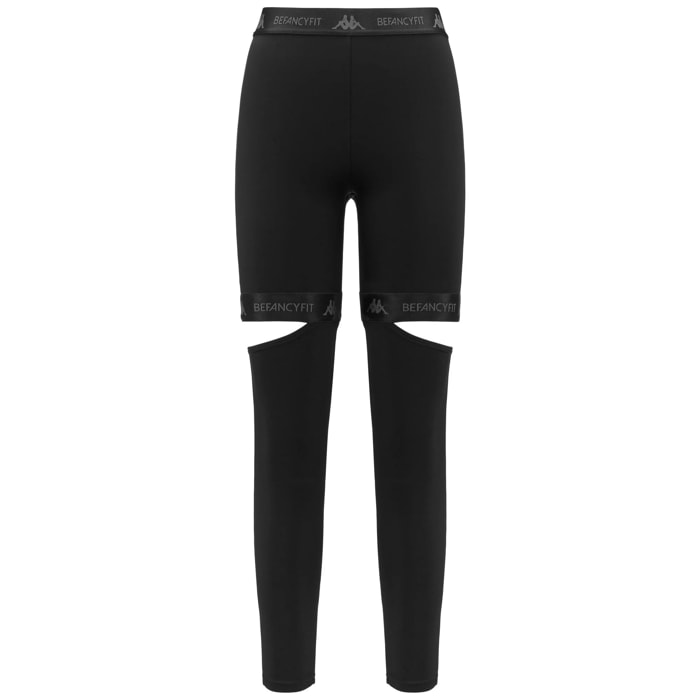 Kappa - Pantalones Mujer Negro - AUTHENTIC BEST