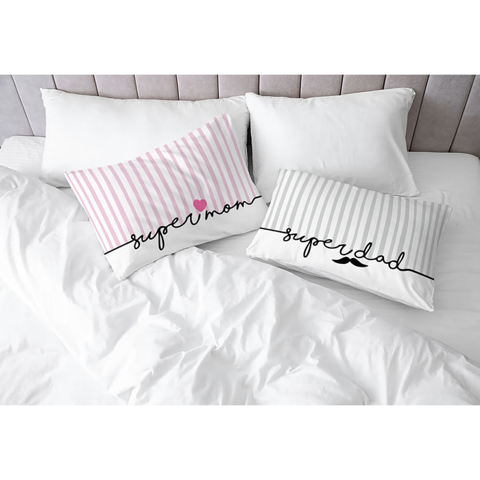 COPPIA FEDERE PRINTED COTONE 62