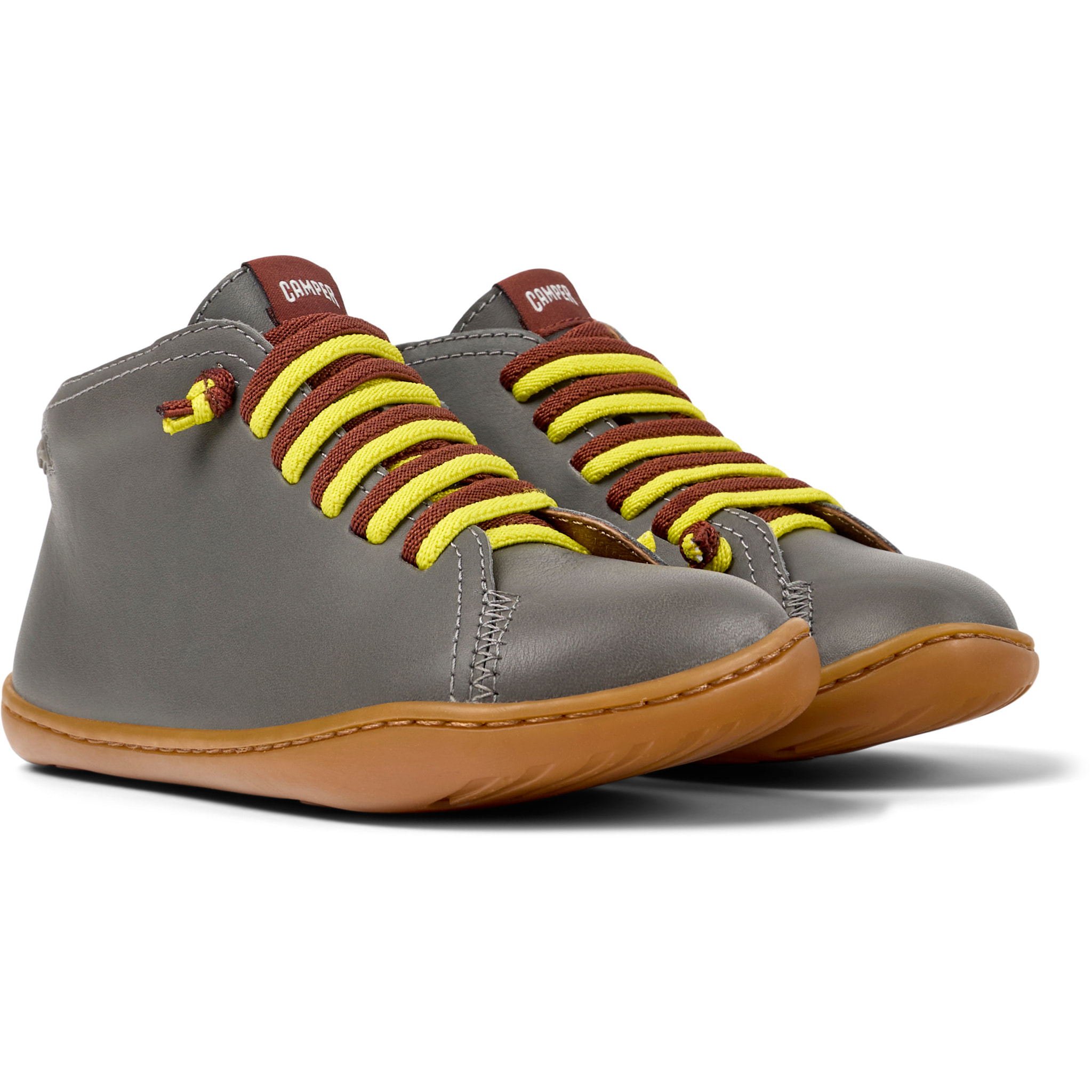 CAMPER Peu Cami - Stivaletti Bambino Grigio