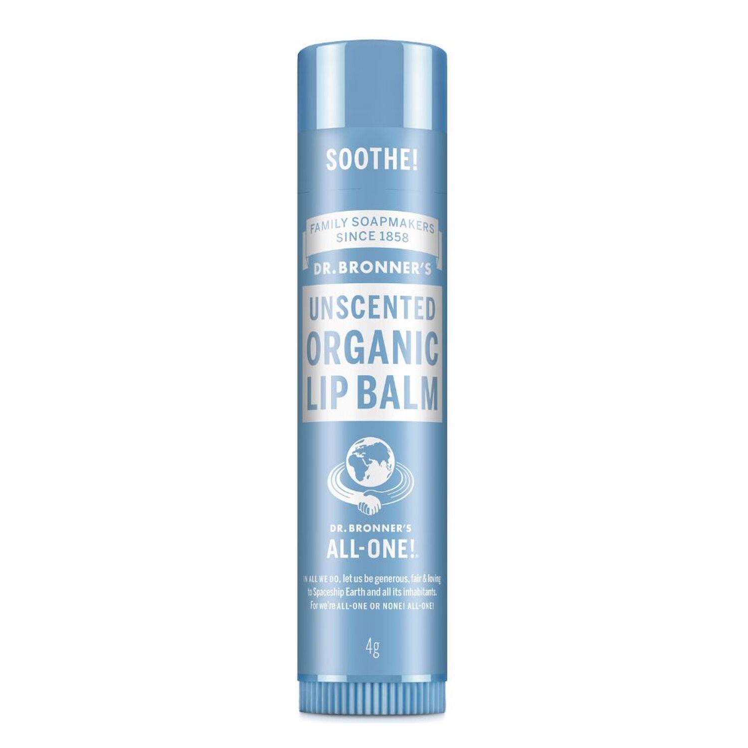 Non Parfumé - Stick à Lèvres Hydratant et Réparateur 4g