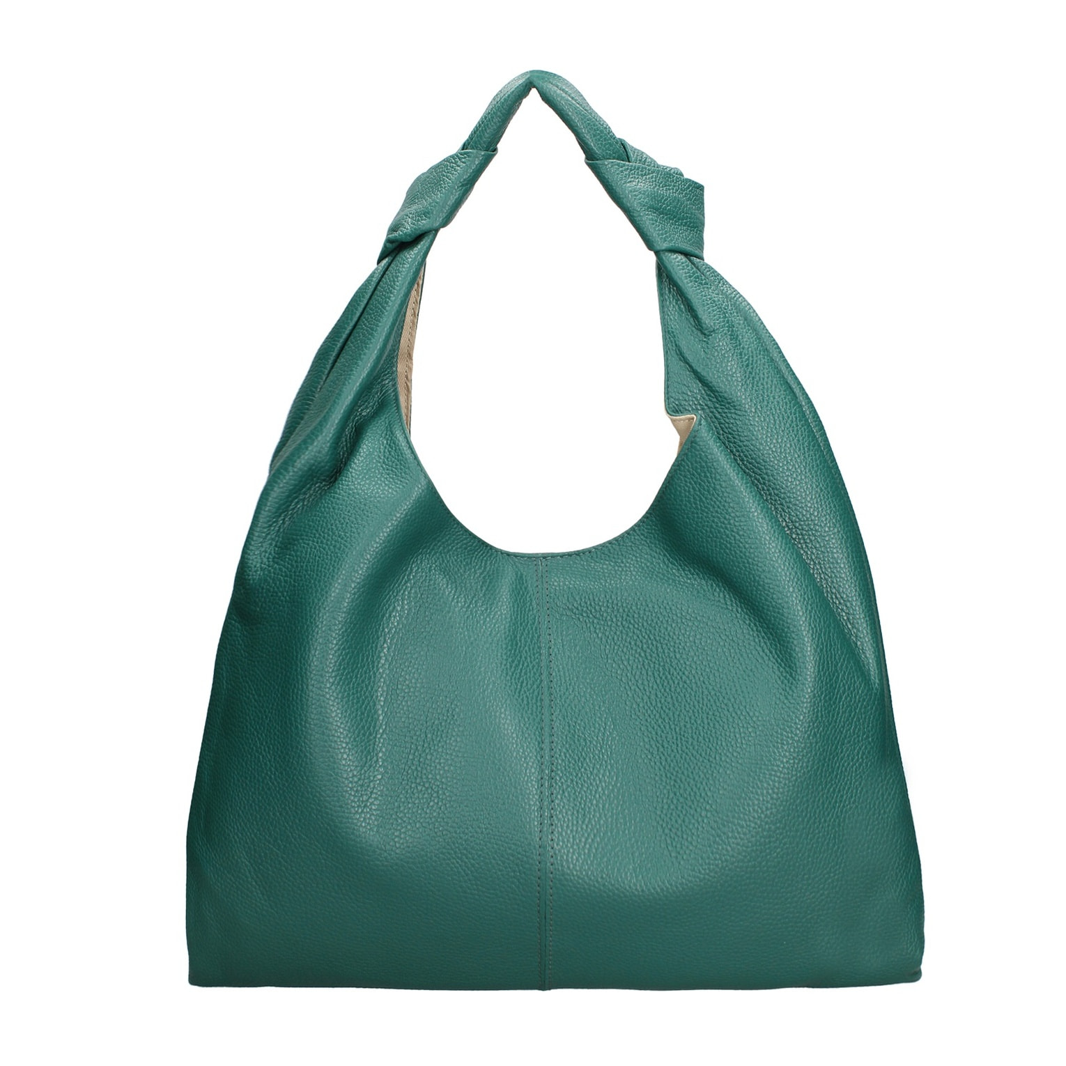 Borsa a spalla da donna Made in Italy - Modello Iduna Lux - 100% pelle - 41.0 x 28.0 x 3.0 cm